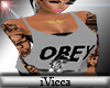 [Vic] Obey Tank Grey 