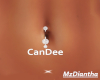 Candee silver bellyring