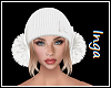 Inga Hat White - Blonde