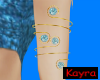 Blue Ice Arm Band (L)