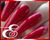 GLOSSY RED NAILS