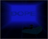 Dark Blue Be Dope Room