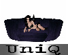 UniQ Purple Wood Pet Bed