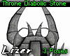 Throne Diabolic Stone 3P