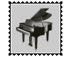 Black Piano Stamp