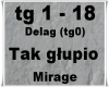 Tak glupio /Mirage