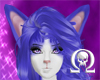 Purple Tabby Ears