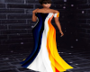 Vibrant Evening Gown