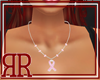 RR Pink Ribbon Necklace