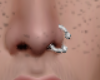 Silver Nose Peircing