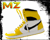 Nike yellow Jordan mz