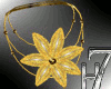 Golden Lily Necklace