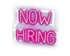 Now hiring