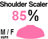 e 85% Shoulder Resizer