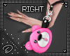 !D! Bear Wristlet Pink 1