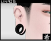 希. Black Ear Plugs