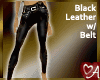 .a Black Leather Pants