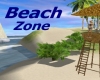 Beach Zone Sign