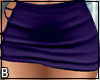 Purple Side Tie Skirt