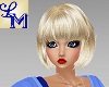 !LM Short Blond Bob Goho