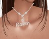 Raven Silver Necklace