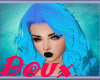 doux hair blue