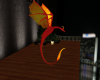 flaming obis dragon