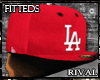 R- whte red La fitted b2