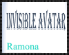 Invisible avatar F