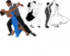 Hot Salsa Couple Dance