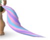 CottonCandy Swirl Tail