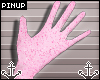 ⚓ | Santa Gloves Pink