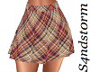 Skirt-Vintage Plaid