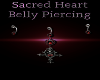Sacred Heart Belly Ring