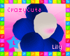 !Lily Neo Balloons Blu/S