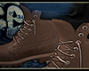 Ti] Caramel Suede Boots