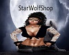 stars lace top