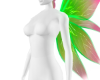 Green pink Fairy wings