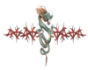 tribal dragon divider