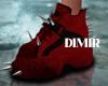 💎Dirty Red Spiked