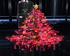 red christmas tree