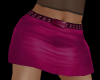 [BS] Pink Leather Skirt