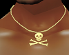 Skull Gold necklace