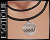 |E! Silver Spiral Neckla