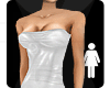D:: Pvc mini dress white