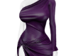 purple leather dress~k