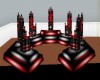 Red/Black Wolf Throne