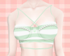 ~Mint and White top~