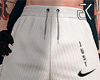 white beach shorts