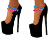 Black Bow Heels